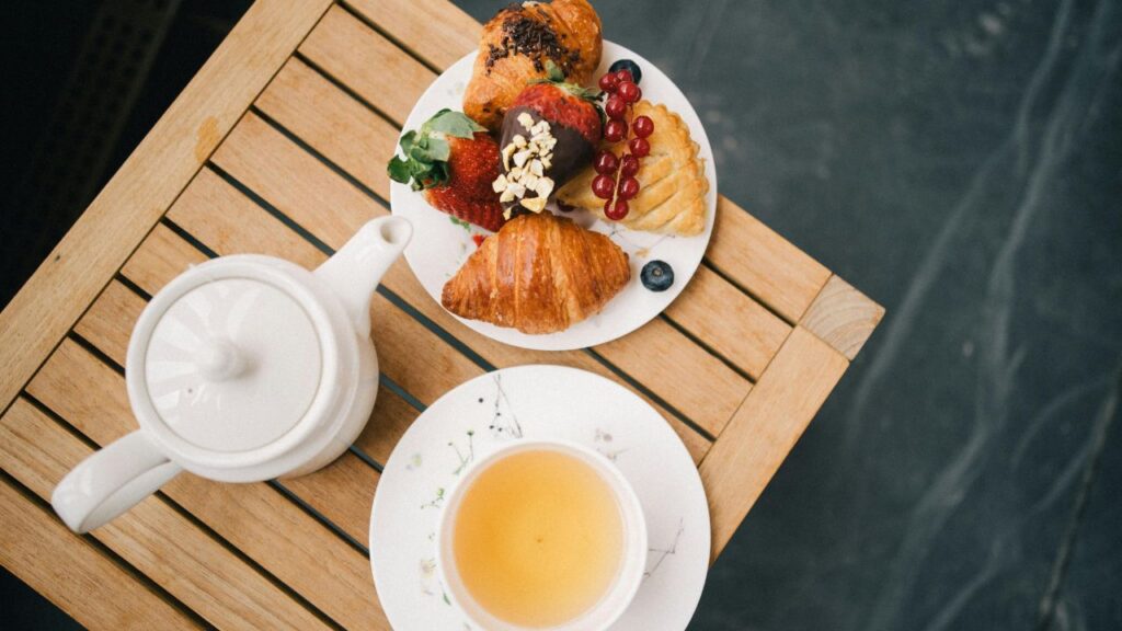 Deer Eat Celery to Safely Offer